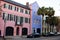 Historic Rainbow Row, Charleston, SC