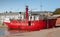 Historic red Relandersgrund Lightship