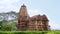 Historic Red stone Narayanpal Temple, Narayanpal, Chhattisgarh, India. Vishnu Temple constructed Circa 11th century