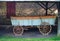 Historic restored colonial american wagon