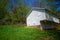 Historic restored Snead farm homestead in Shenandoah National Park