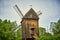 Historic and restored windmill in Berlin