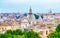 Historic Rome city panoramic view Italy