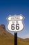 Historic Route 66 sign in Arizona