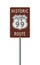 Historic Route 99 road sign