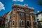 Historic row houses along Logan Circle, in Washington, DC.