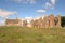 Historic ruins of Lindisfarne Priory