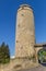 Historic Sackturm tower in the center of Warburg