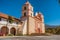 The historic Santa Barbara Spanish Mission in California