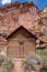 Historic schoolhouse in Fruita, Utah inside of Capitol Reef National Park