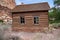 Historic schoolhouse in Fruita, Utah inside of Capitol Reef National Park