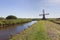 Historic scoop mill at Schleswig-Holstein