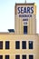 The historic Sears Roebuck building in Hackensack, NJ