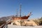 Historic ship in Khor Fakkan, Fujairah