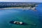 Historic shipwreck off the Black Rock wharf.