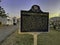 Historic sign at Old Oakwood Cemetery in Montgomery