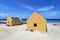 Historic slave huts on Bonaire island