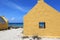 Historic slave huts on Bonaire island