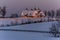 Historic, Snow Covered Manchester Farm Barn - Lexington, Kentucky