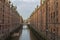 Historic Speicherstadt in Hamburg, an UNESCO world heritage site