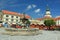 Historic square in Kromeriz