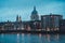 Historic St Pauls Cathedral and London Skyline