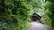 Historic State road, covered bridge in Ashtabula county Ohio