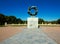 Historic statue in Vigeland park, Oslo