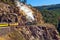 Historic steam engine train in Colorado, USA