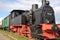 A historic steam locomotive