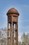 Historic steel water tower in Berlin.