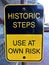 HISTORIC STEP - USE AT OWN RISK - Savannah - GEORGIA - USA