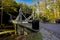 Historic Suspension Bridge - Mill Creek Park, Youngstown, Ohio