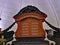 Historic synagogue ark for holding Torah scrolls