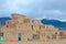 The historic Taos Pueblo