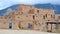 The historic Taos Pueblo