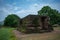 Historic Temple of Twenty Four Forms of Lord Vishnu near Omkareshwar other side