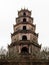 Historic Thien Mu pagoda on the banks of Perfume river near Hue