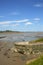 Historic tidal river bank erosion protection scheme at Purton Hulks, Gloucestershire, UK