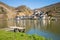 Historic town of Beilstein with Mosel river in spring, Rheinland-Pfalz, Germany