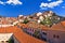 Historic town of Dubrovnik panoramic view from walls