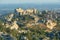 Historic town Les Baux de Provence, France,