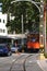 Historic Tram. Soller Mallorca, Spain.