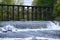 Historic Trestle Bridge in Early Autum in Hamilton, Michigan