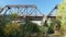 Historic Trestle Train Bridge in Winters, California