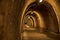 Historic underground tunnel under Zagreb historic town, capital of Croatia