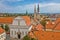 Historic upper town of Zagreb