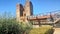 Historic Wall of Monteriggioni, Toscana Italy.