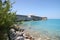 Historic walls of the harbour of Hamilton, Bermuda