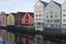 Historic warehouses, Trondheim, Norway